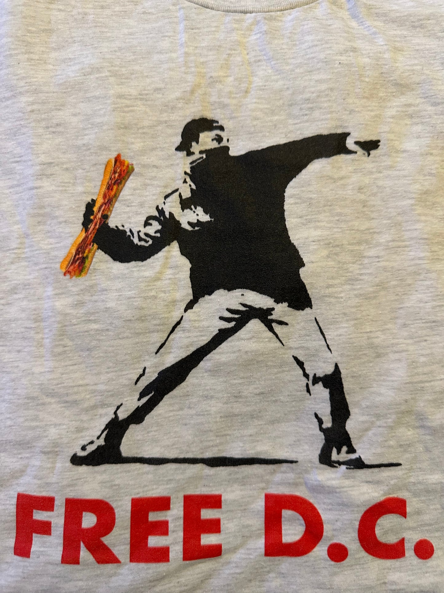 Free D.C. Sandwich Guy unisex t-shirt