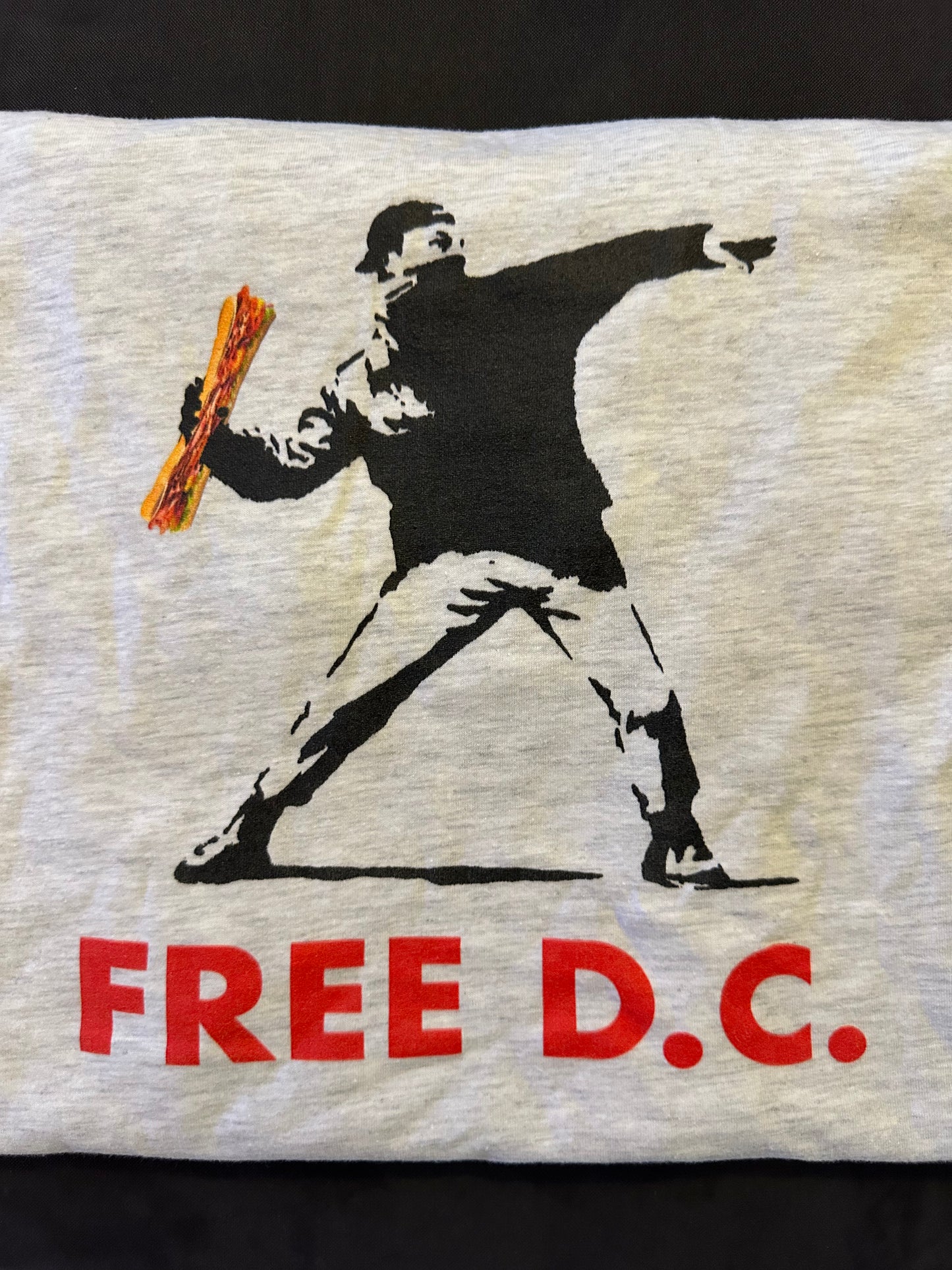 Free D.C. Sandwich Guy unisex t-shirt