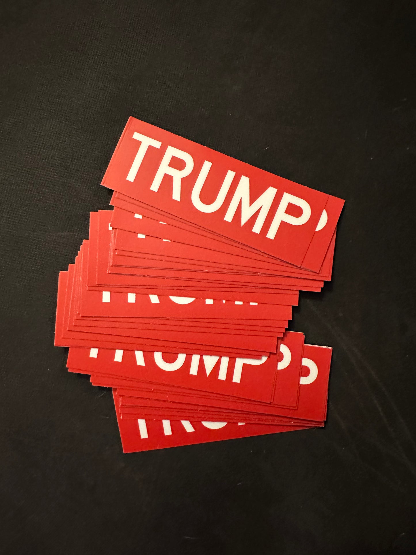 Stop Trump stop sign sticker