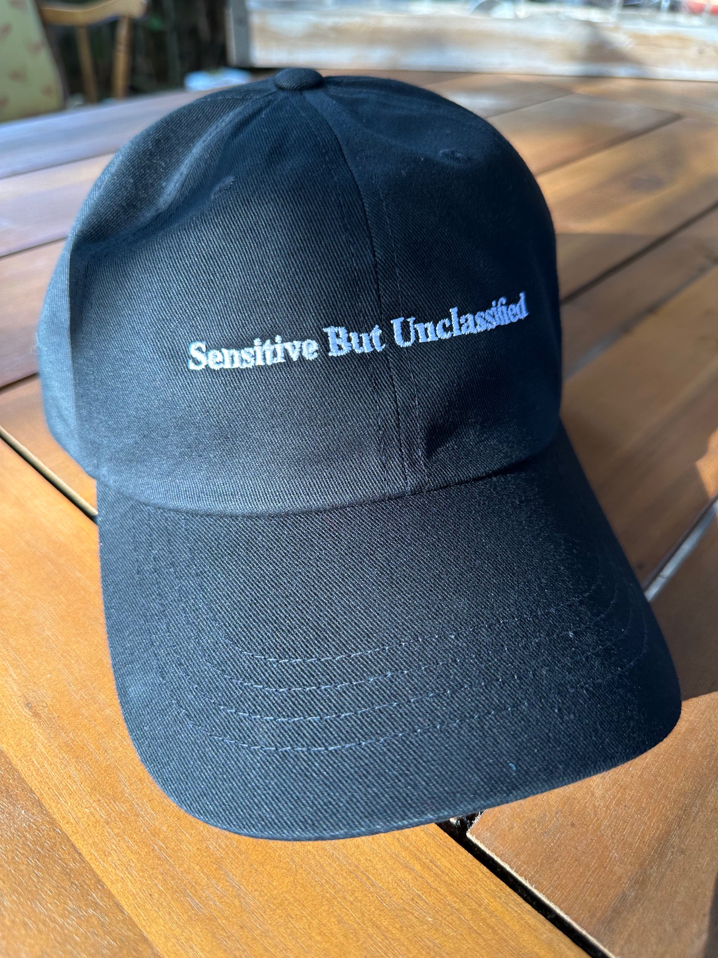 Sensitive but unclassified hat