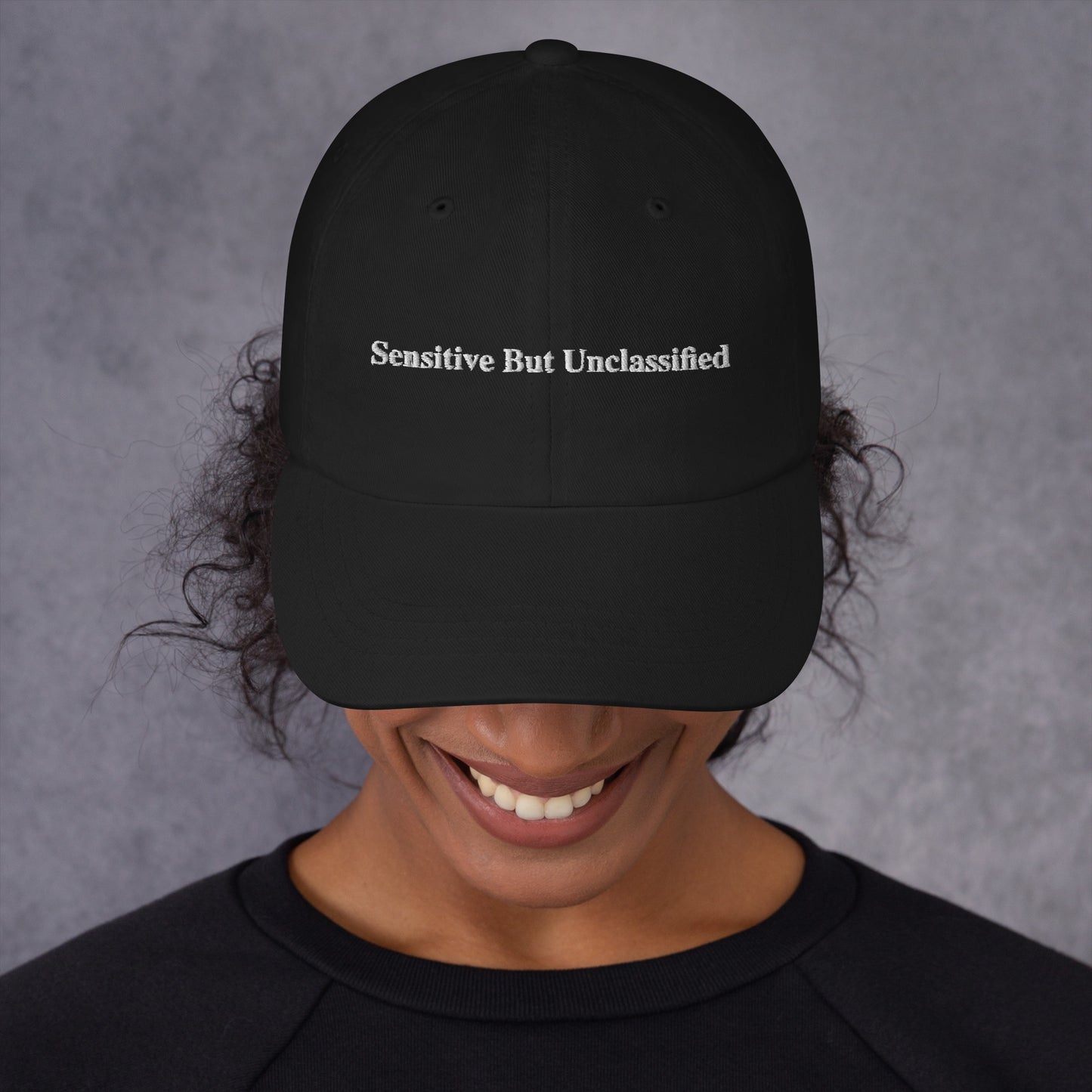 Sensitive but unclassified hat