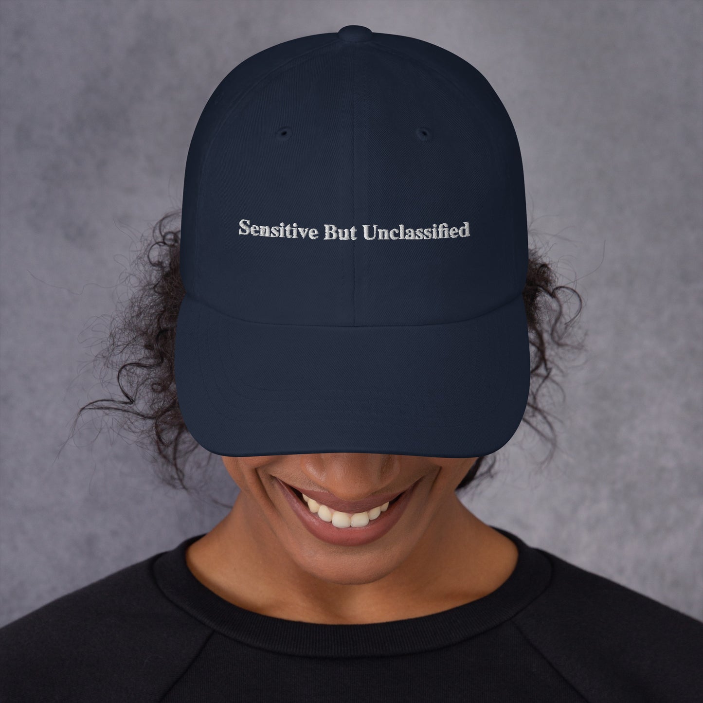 Sensitive but unclassified hat