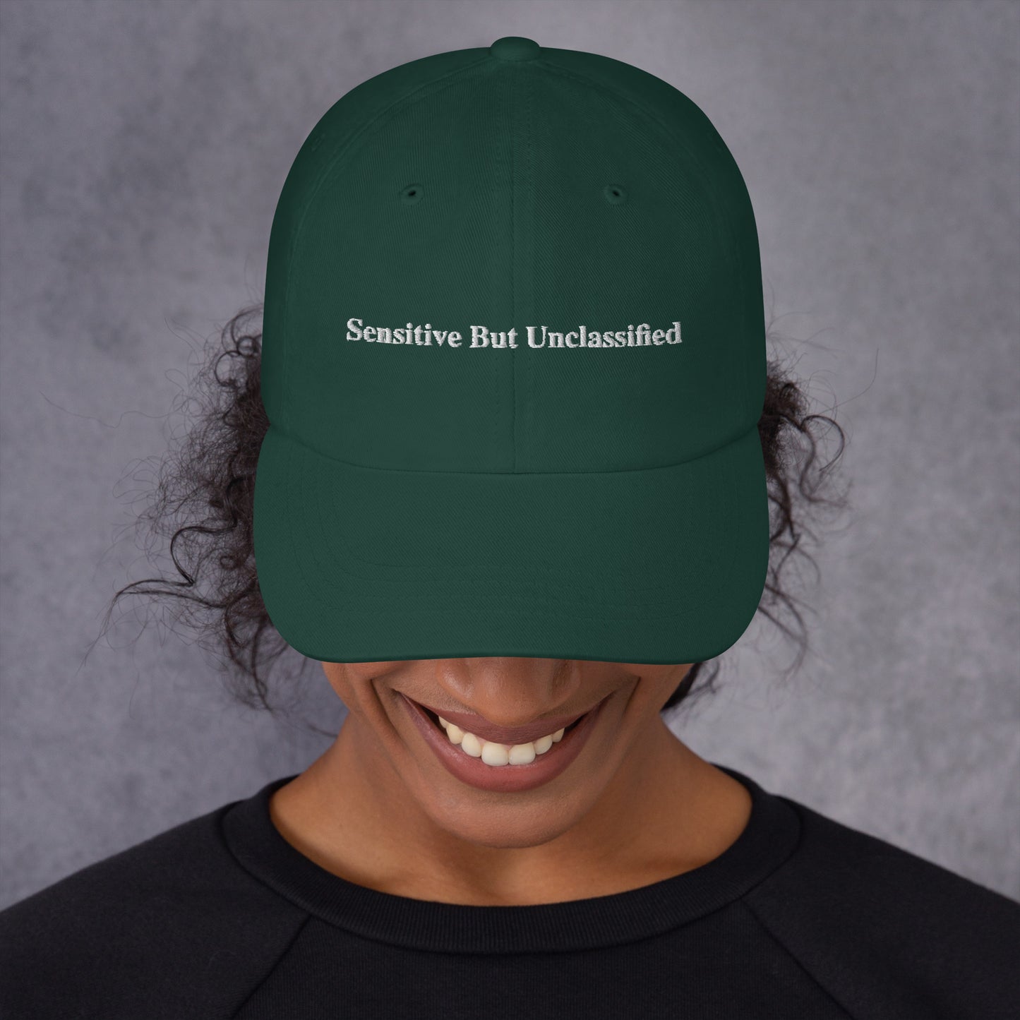 Sensitive but unclassified hat
