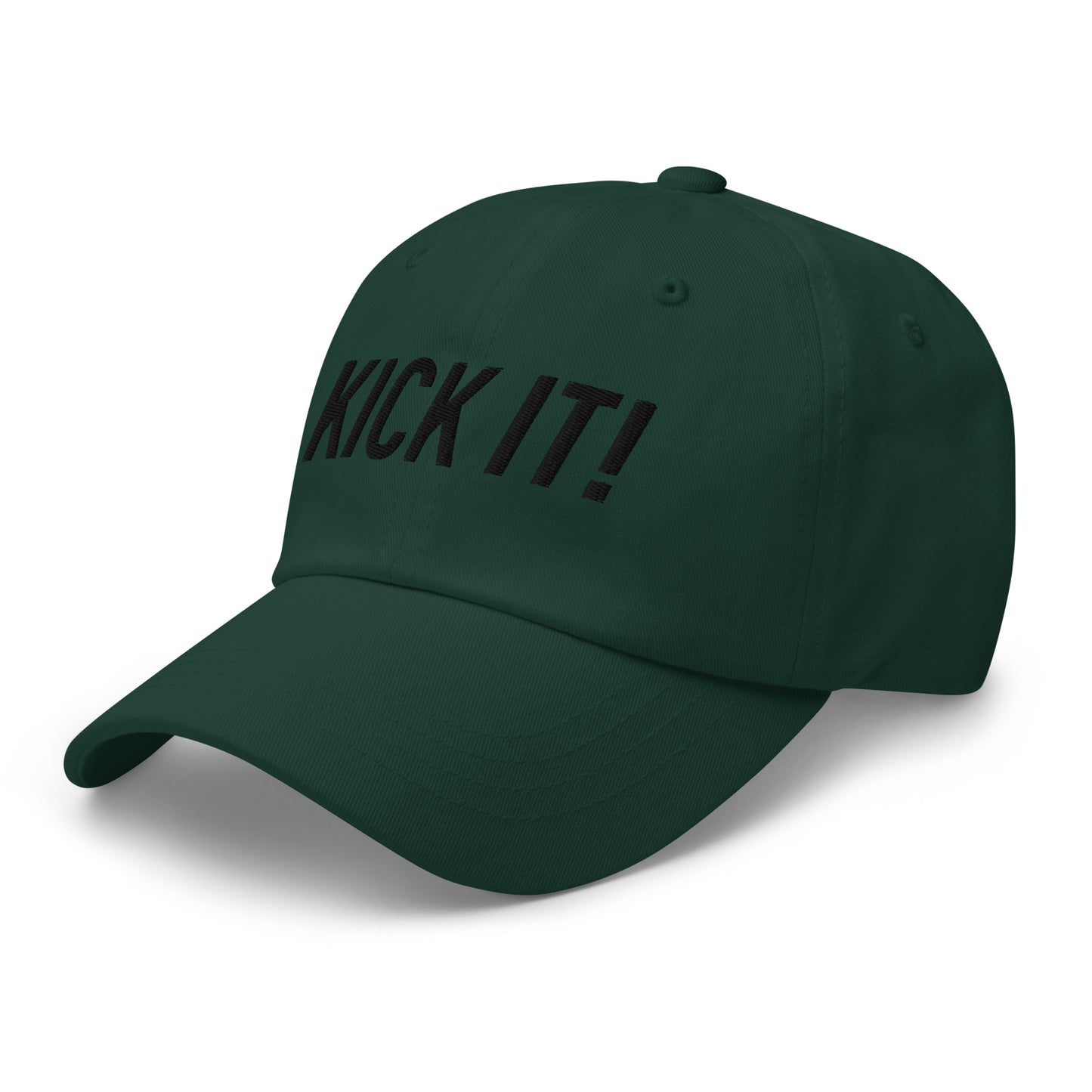 Kick It! Dad hat - Black letters