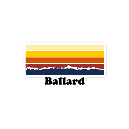 Ballard sticker