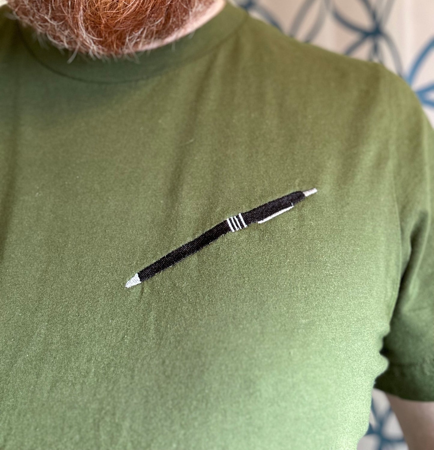 U.S. Government-Issue Ballpoint Pen embroidered shirt