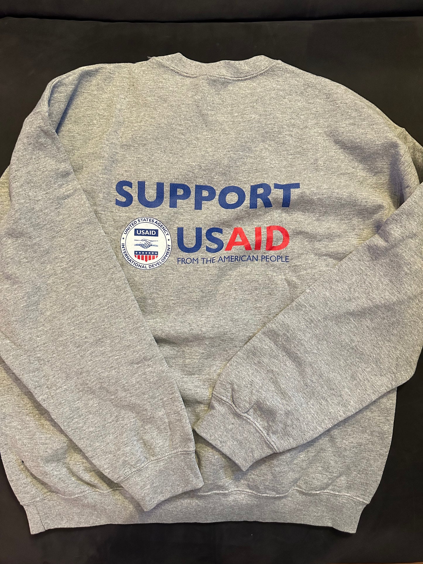 Support USAID Radical Lunatic crewneck sweatshirt