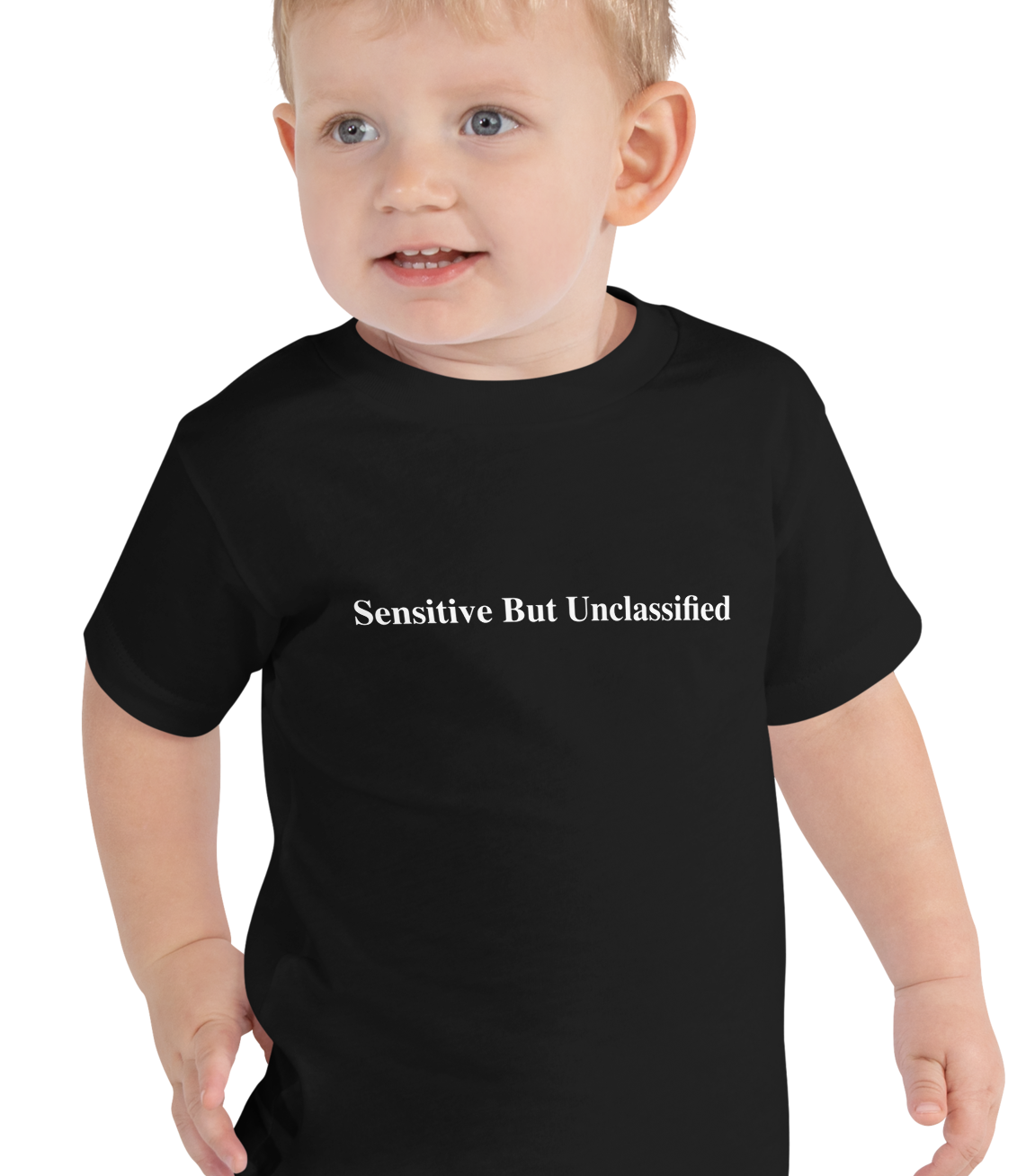Sensitive But Unclassified toddler short sleeve tee