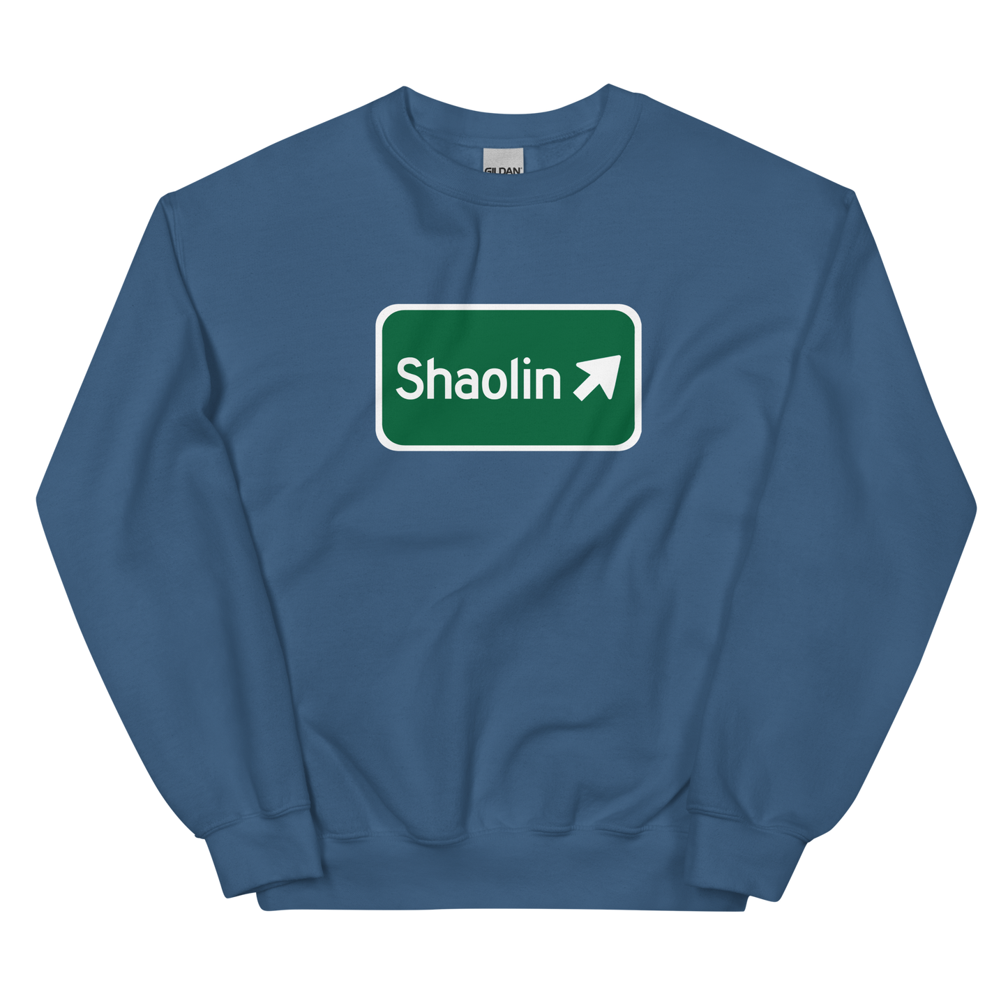 Shaolin sign crewneck sweatshirt