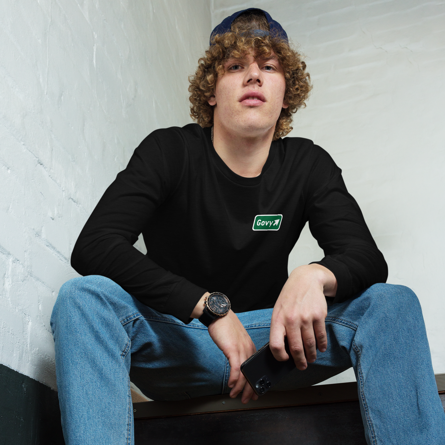 Govy Exit Sign Long Sleeve Tee