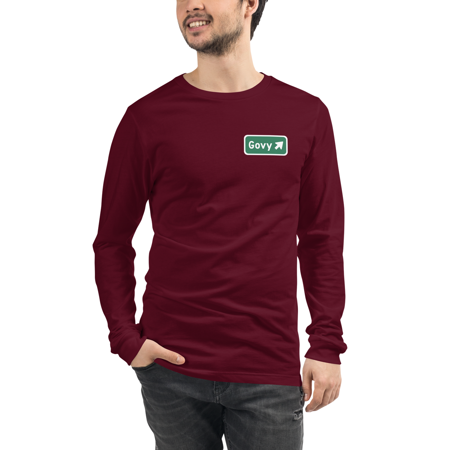 Govy Exit Sign Long Sleeve Tee