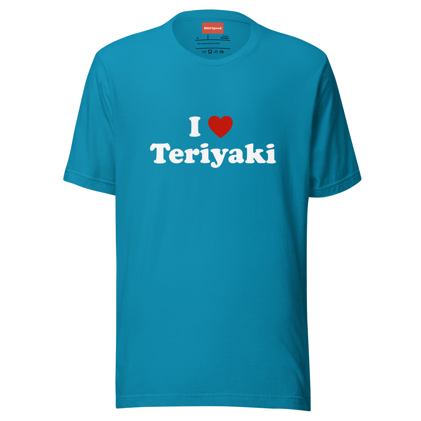 I heart Teriyaki shirt - Dark colors