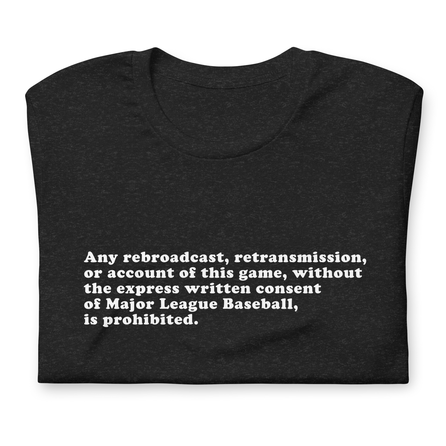 MLB Express Written Consent t-shirt