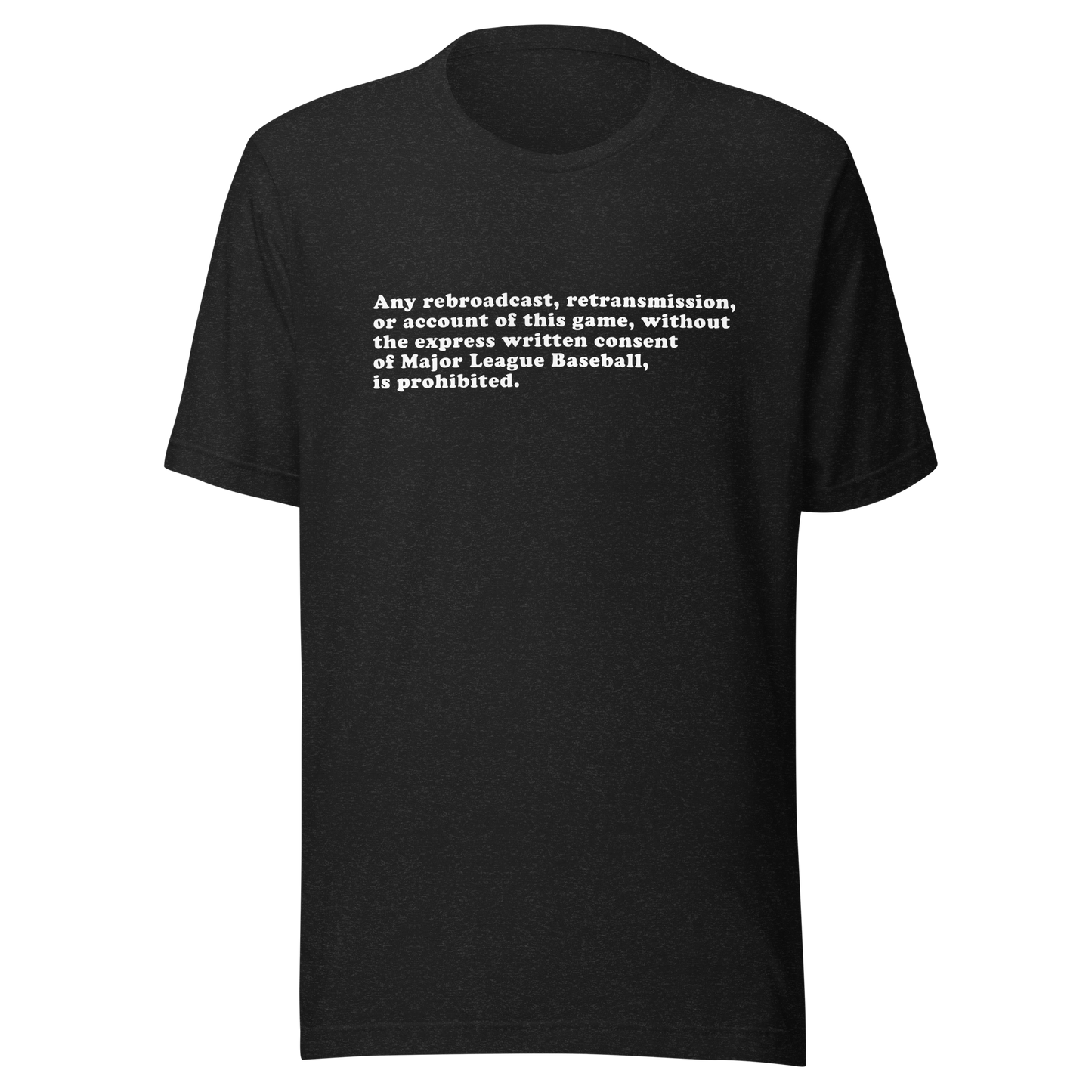 MLB Express Written Consent t-shirt