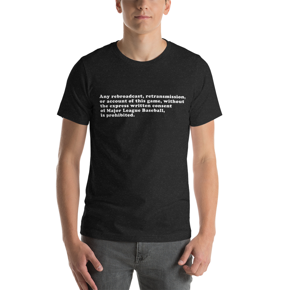 MLB Express Written Consent t-shirt