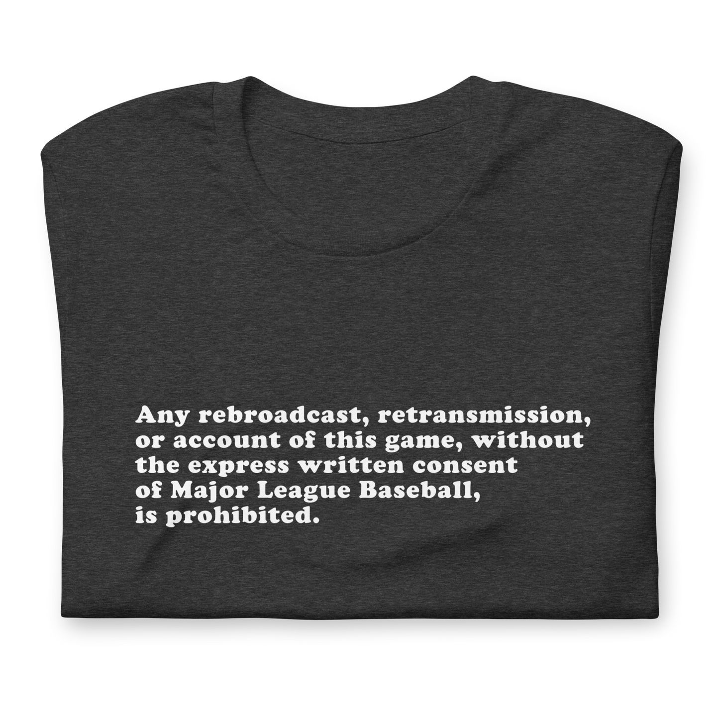 MLB Express Written Consent t-shirt