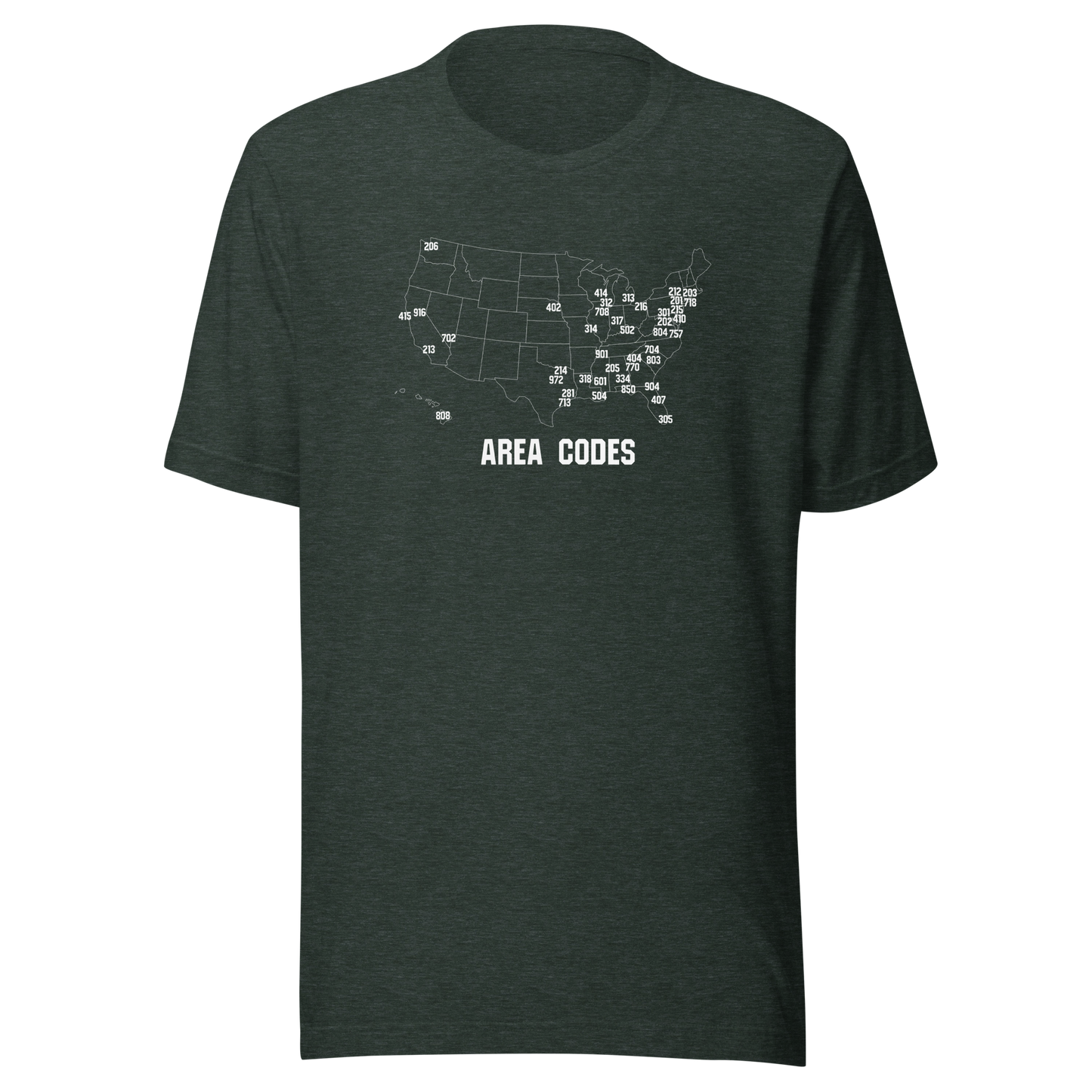 Area Codes (Subtle Version)