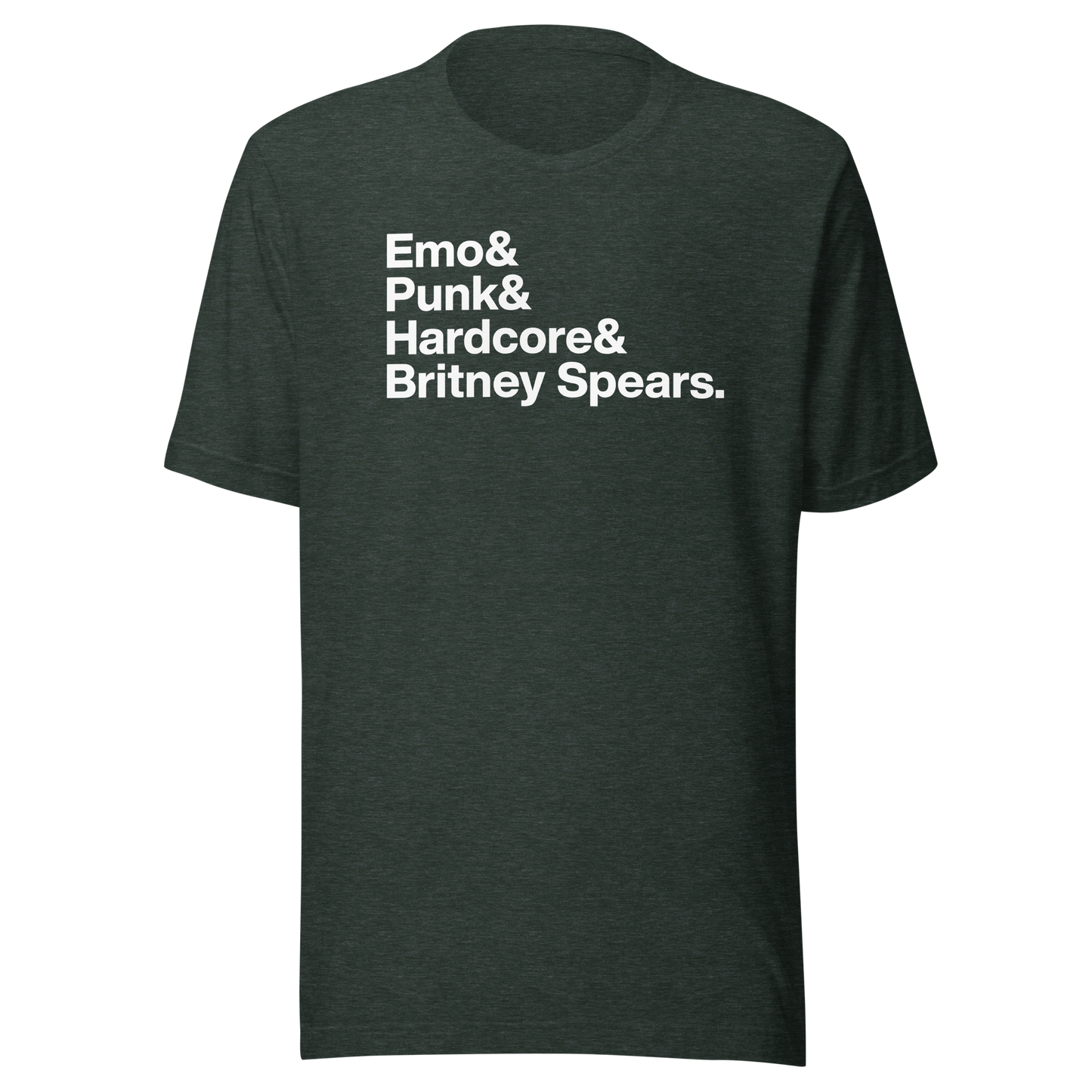 Emo Punk Hardcore Britney t-shirt