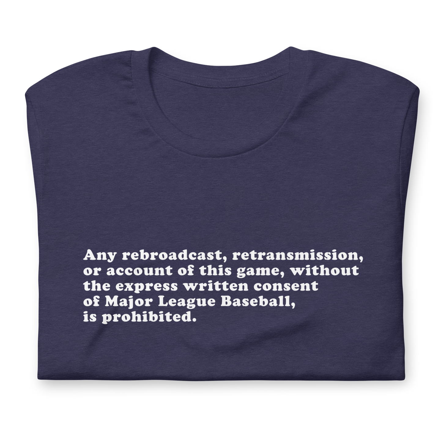 MLB Express Written Consent t-shirt