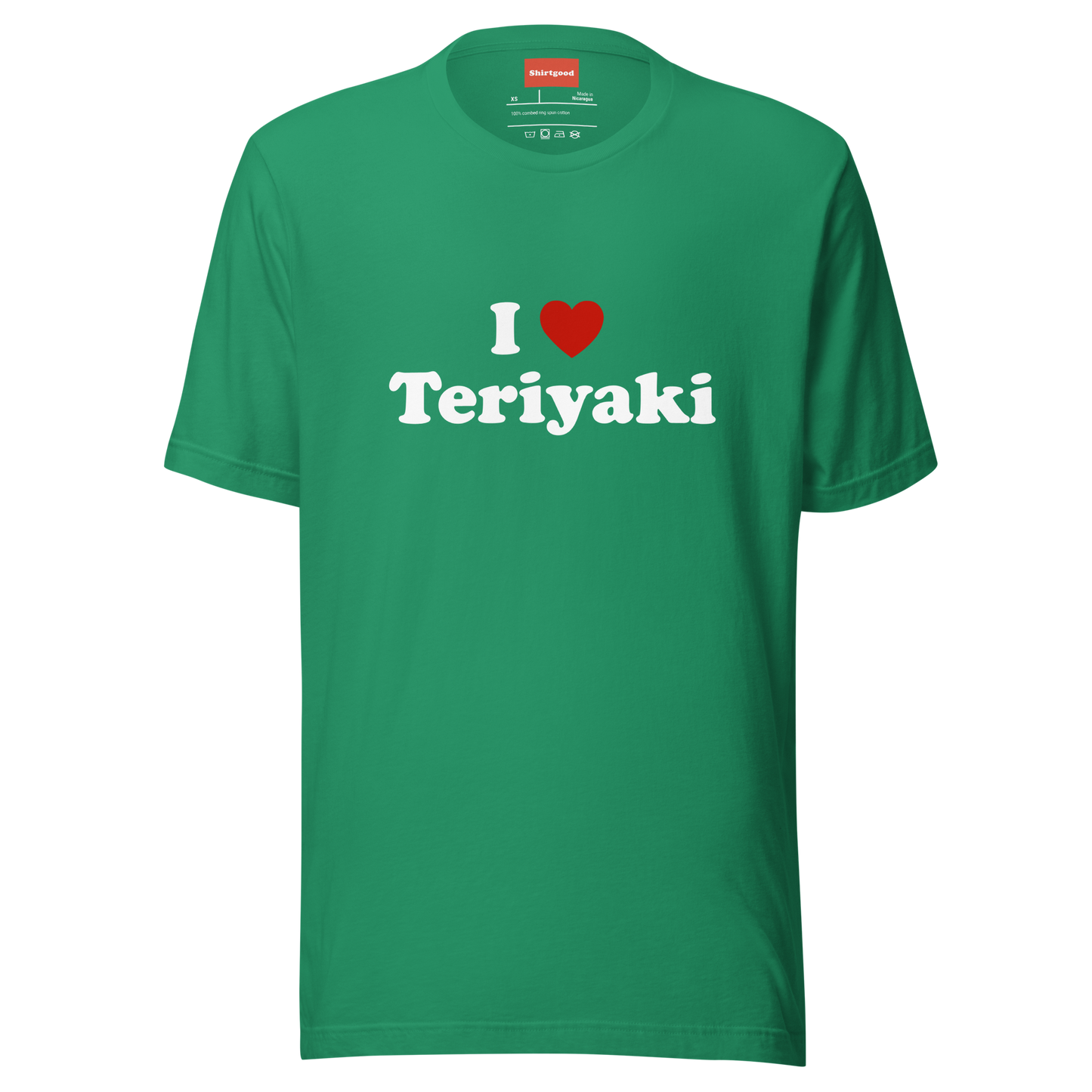 I heart Teriyaki shirt - Dark colors