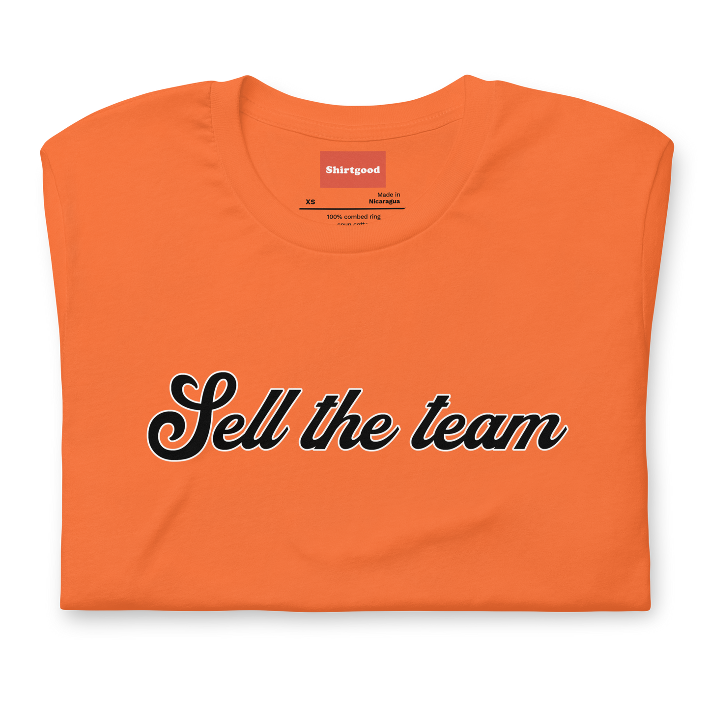 Sell the Team Baltimore Unisex t-shirt