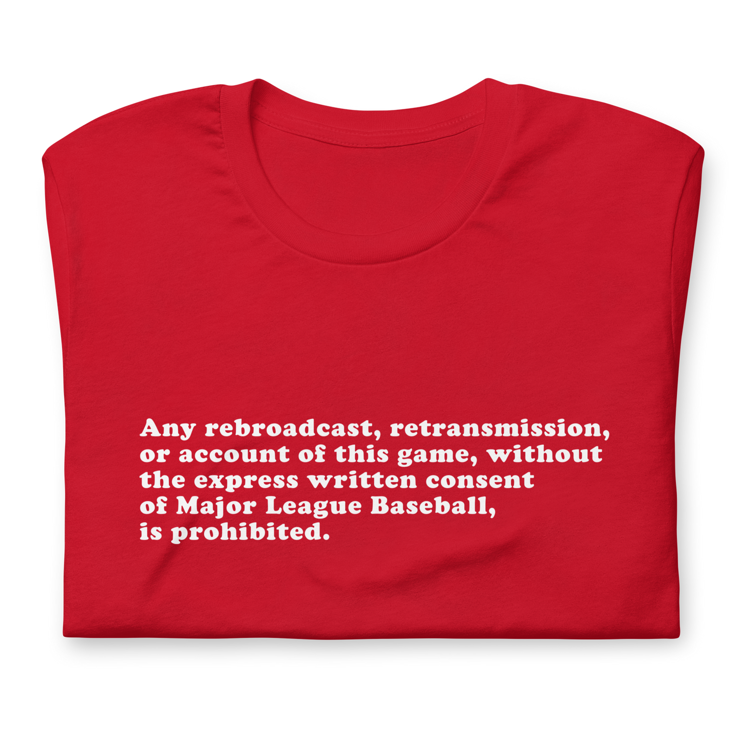 MLB Express Written Consent t-shirt