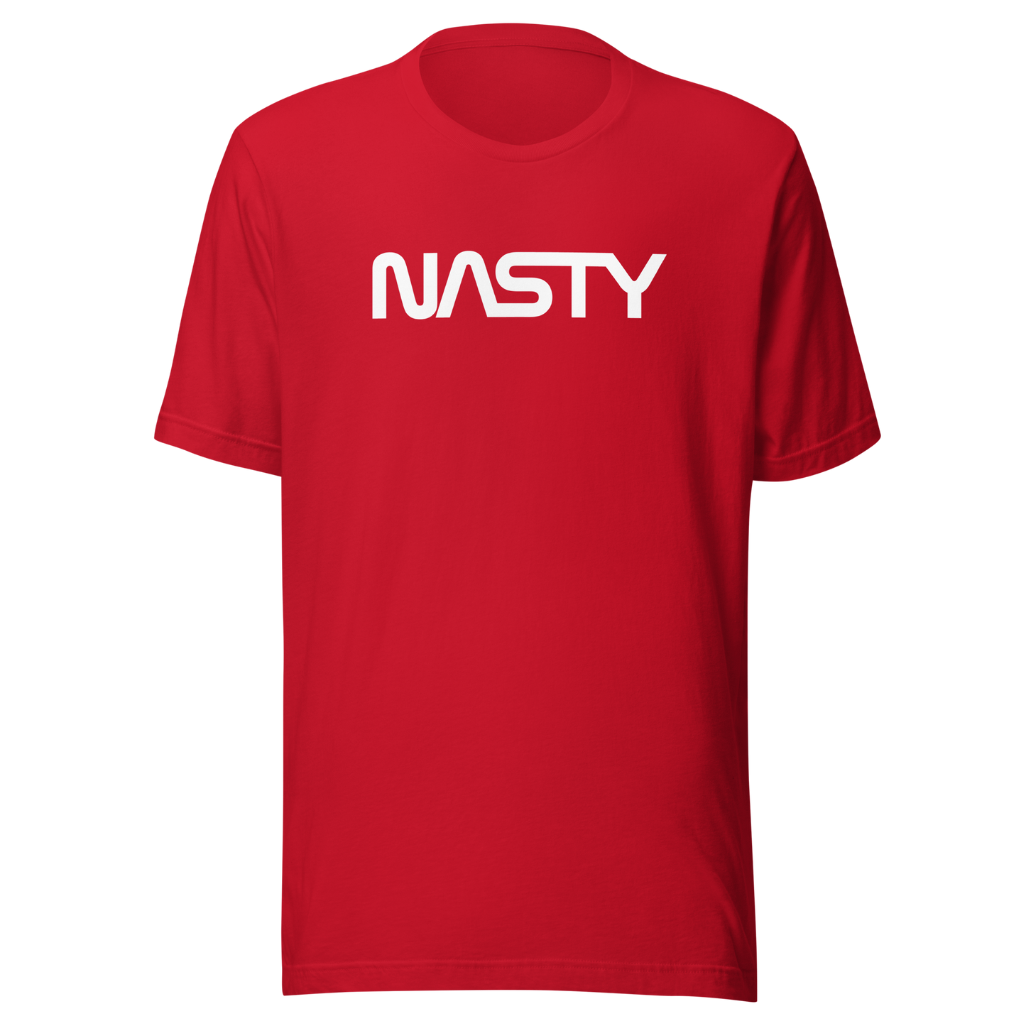 NASTY white logo unisex shirt