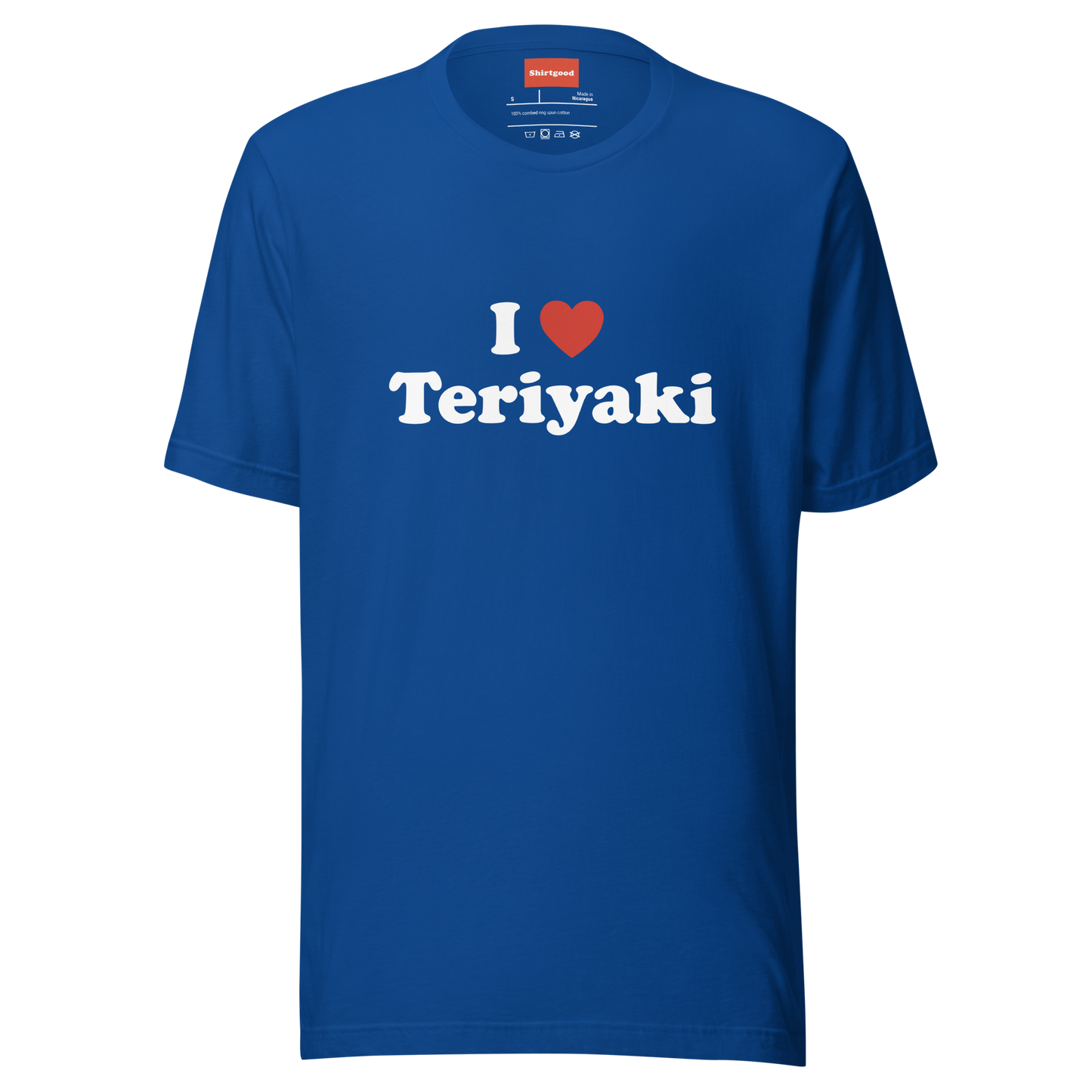 I heart Teriyaki shirt - Dark colors