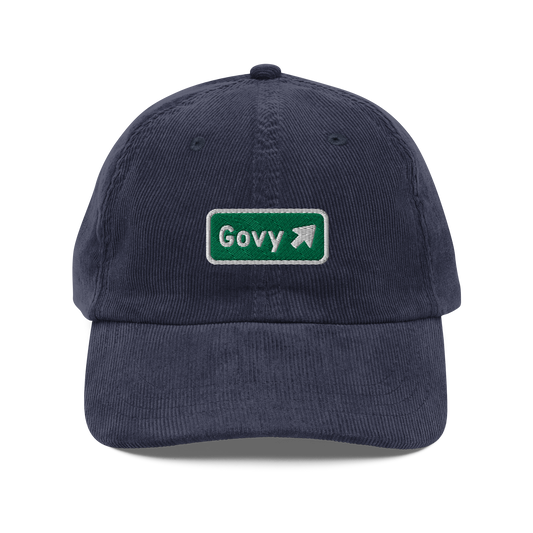 Govy corduroy cap
