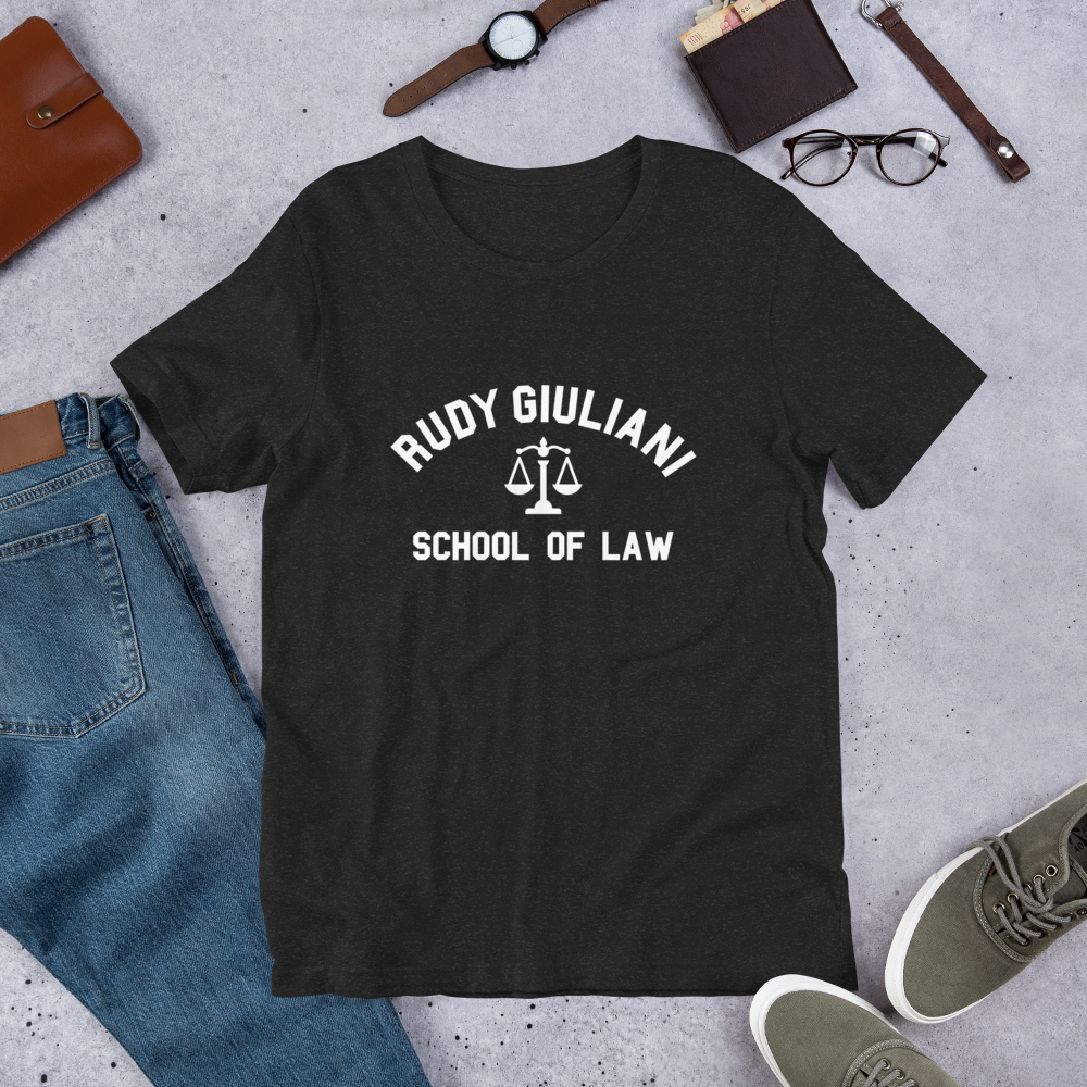 Rudy Giuliani School of Law t-shirt