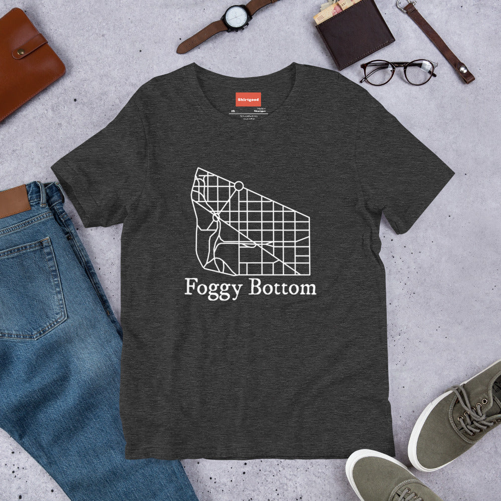 Foggy Bottom Map t-shirt
