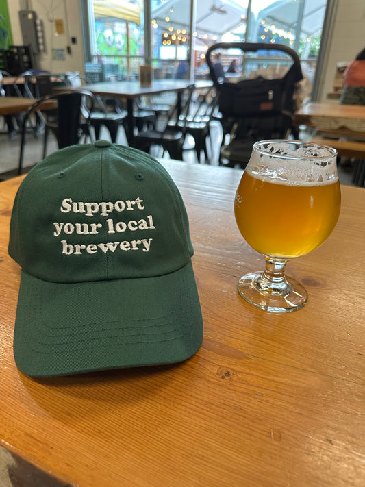 Support your local brewery hat