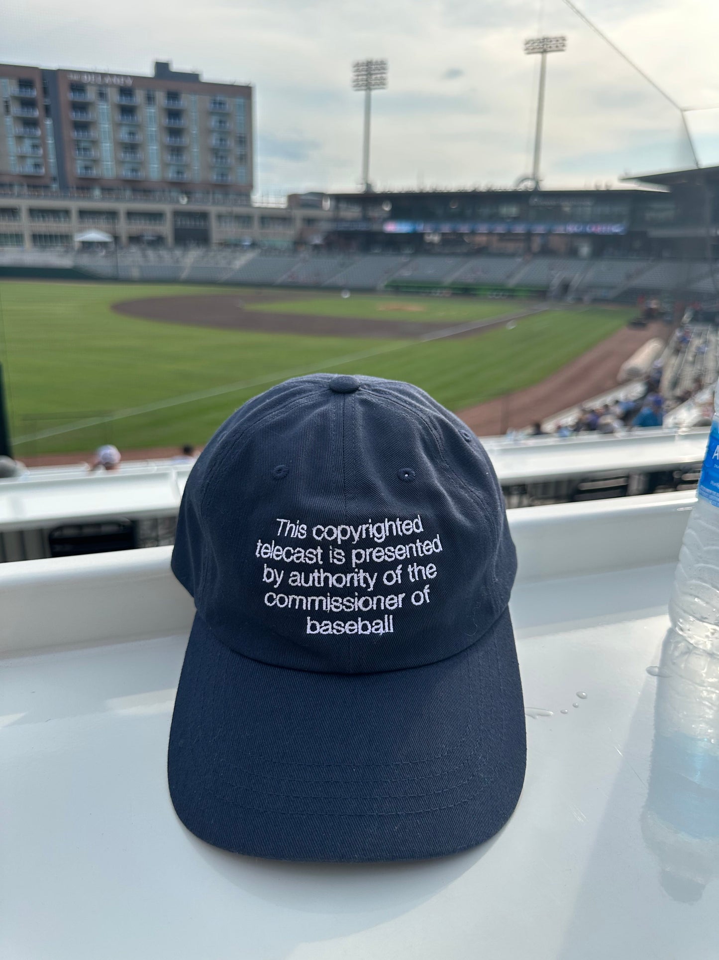 Baseball Commissioner Telecast hat