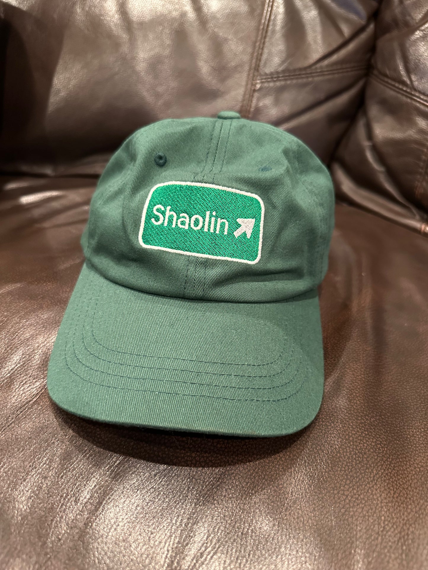 Shaolin road sign hat