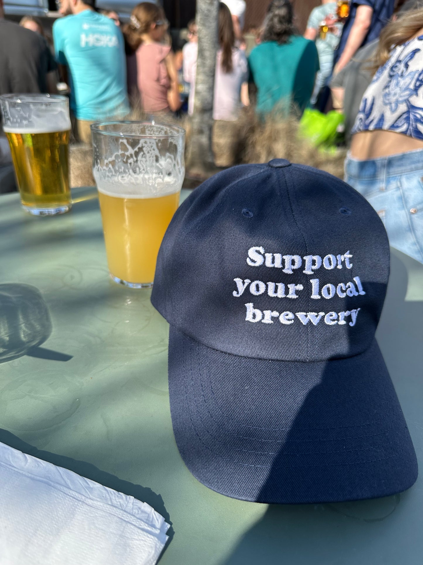 Support your local brewery hat