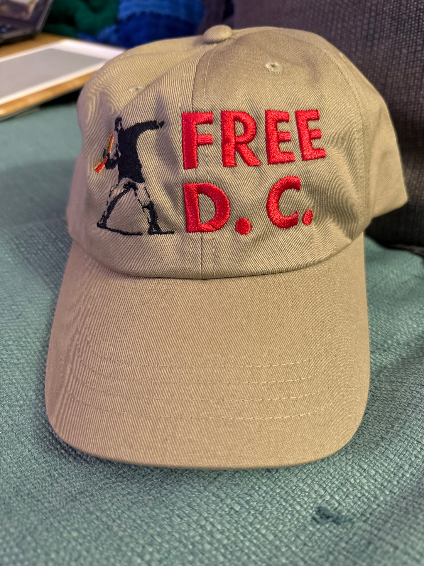 Free D.C. Sandwich Guy embroidered hat