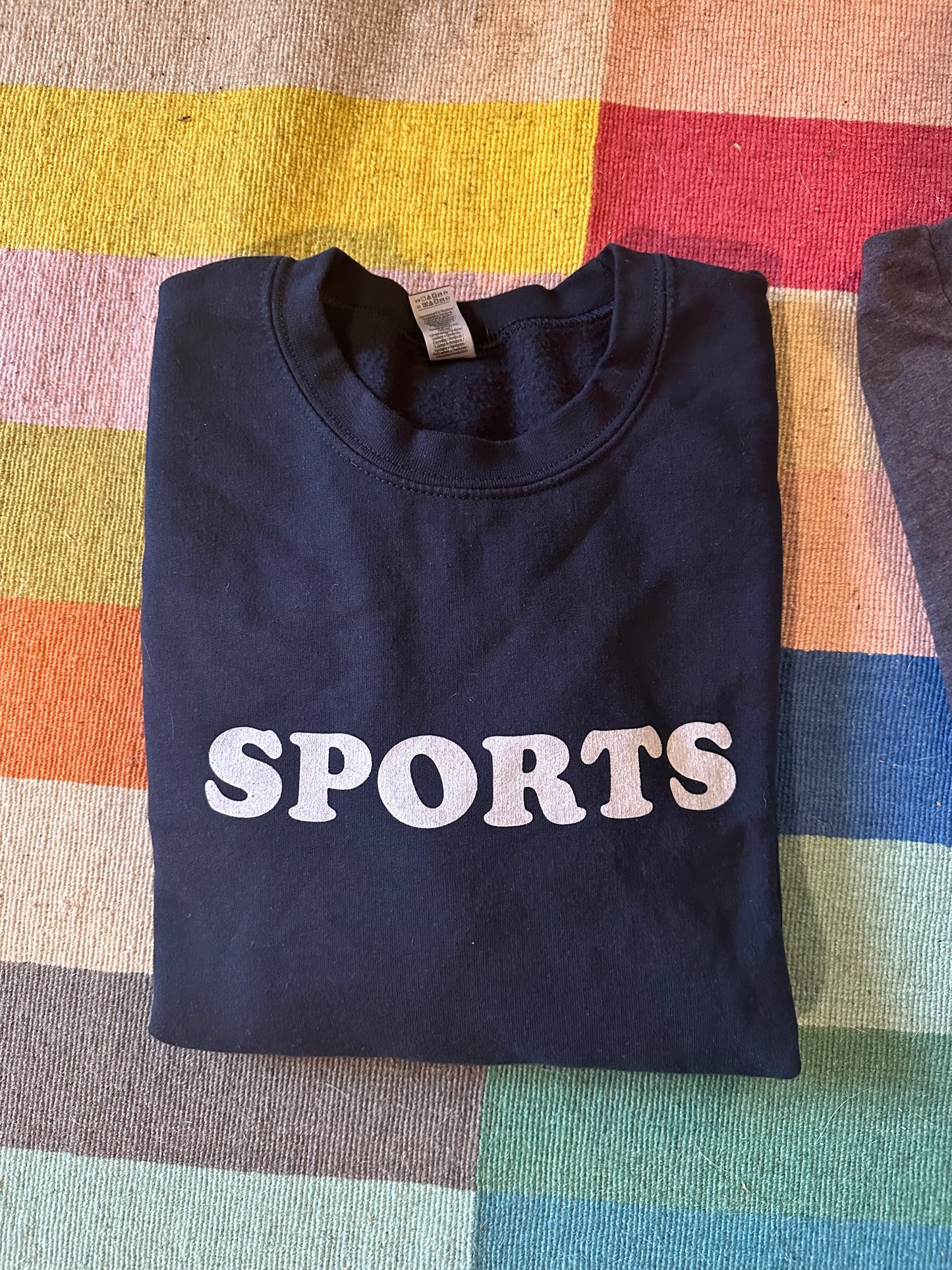 SPORTS crewneck sweatshirt