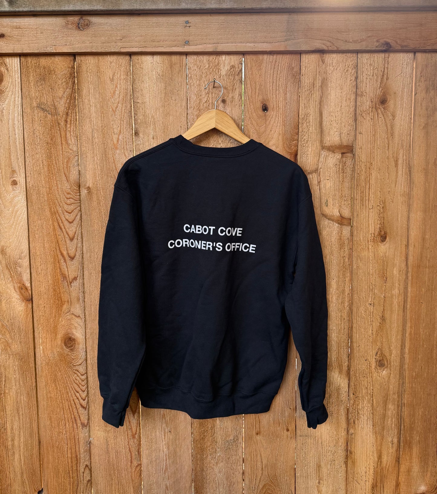 Cabot Cove Coroners Office unisex sweatshirt