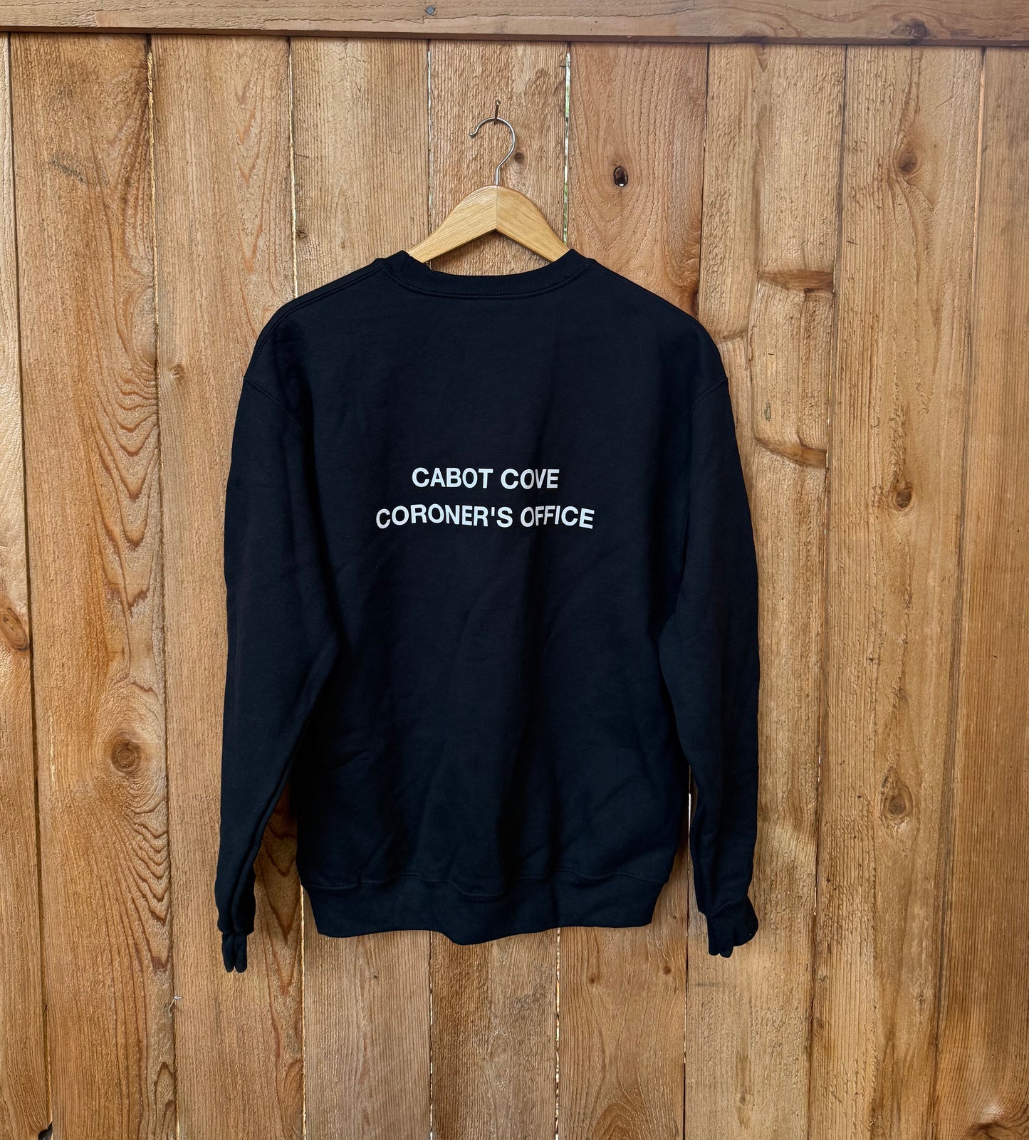 Cabot Cove Coroners Office unisex sweatshirt