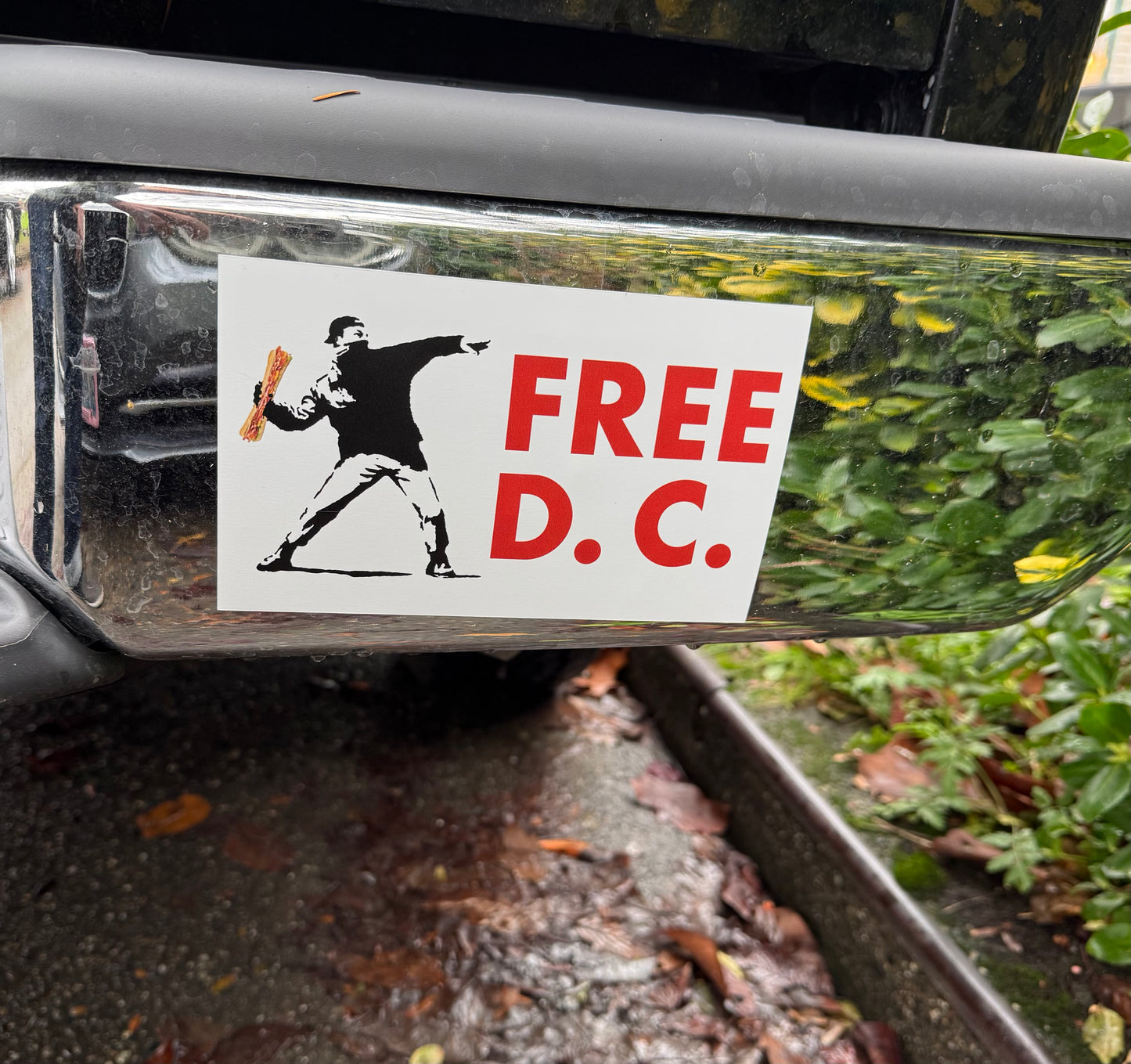 Free DC car magnet