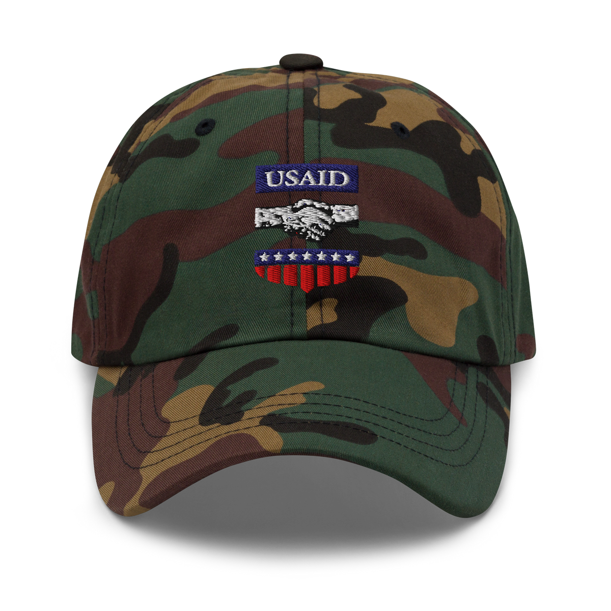Retro USAID mid-90s logo hat