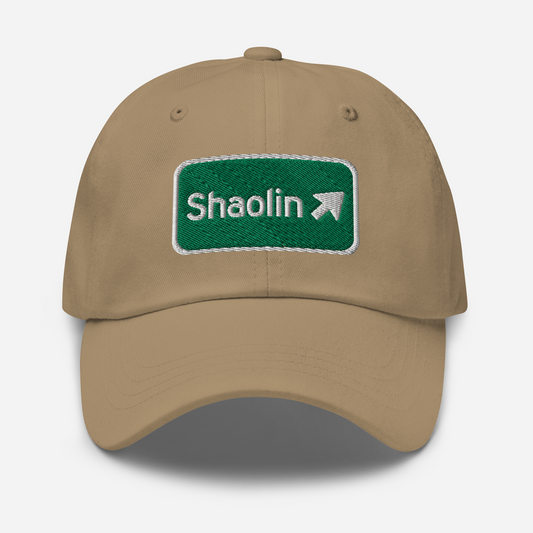 Shaolin sign dad hat