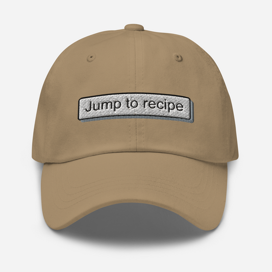Jump to recipe dad hat