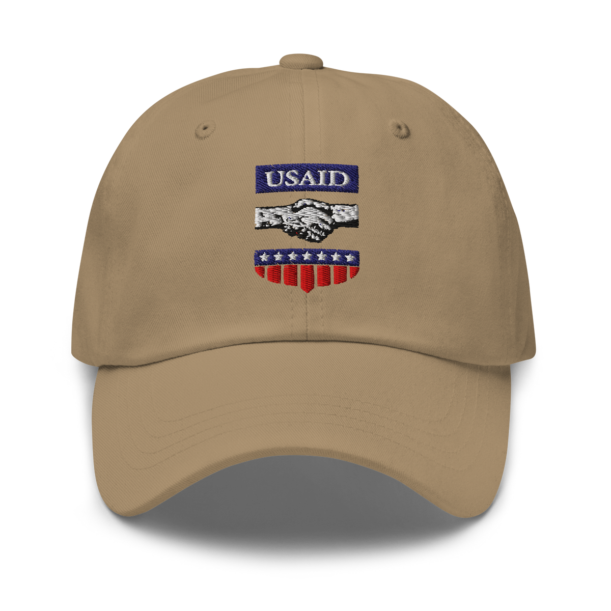 Retro USAID mid-90s logo hat