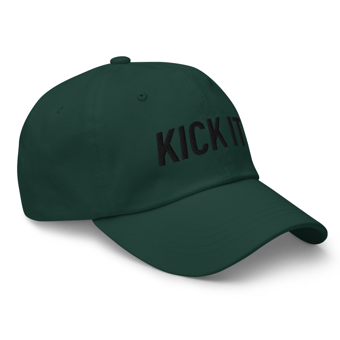 Kick It! Dad hat - Black letters