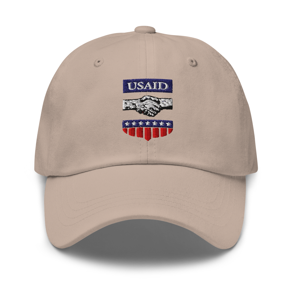 Retro USAID mid-90s logo hat