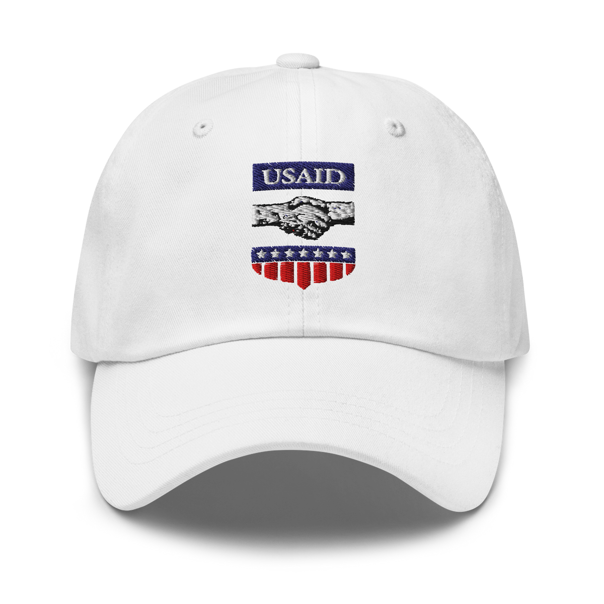 Retro USAID mid-90s logo hat