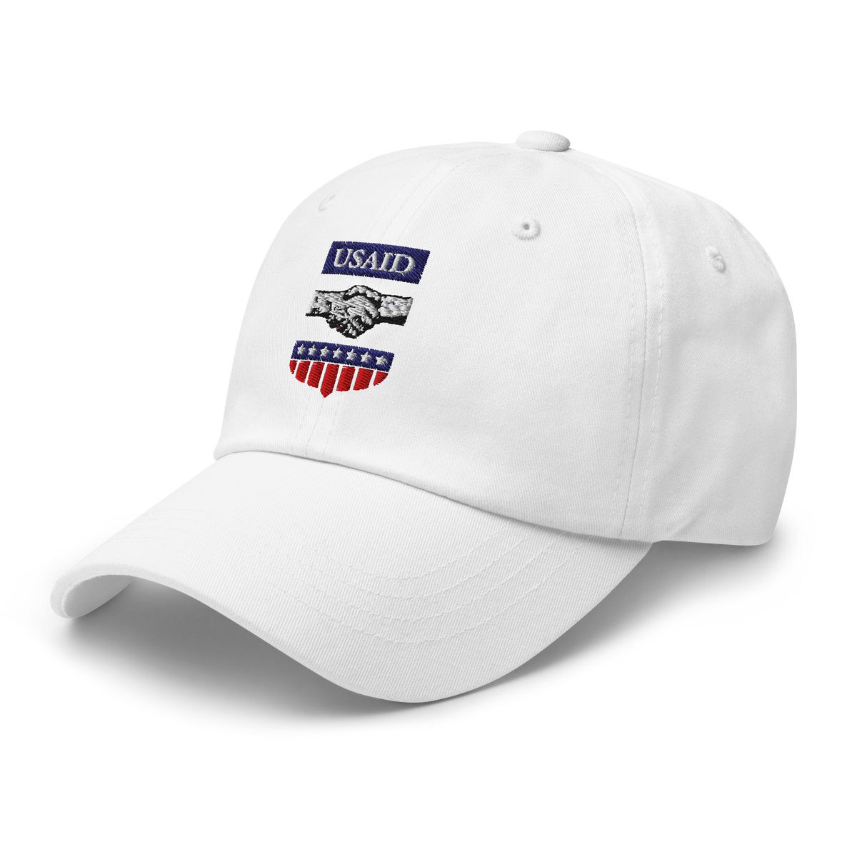Retro USAID mid-90s logo hat