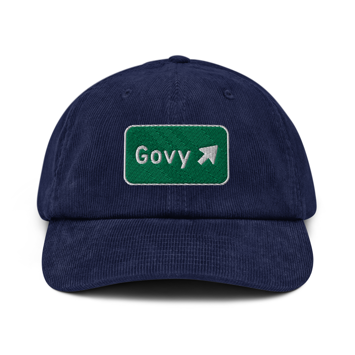 Govy road sign Corduroy hat