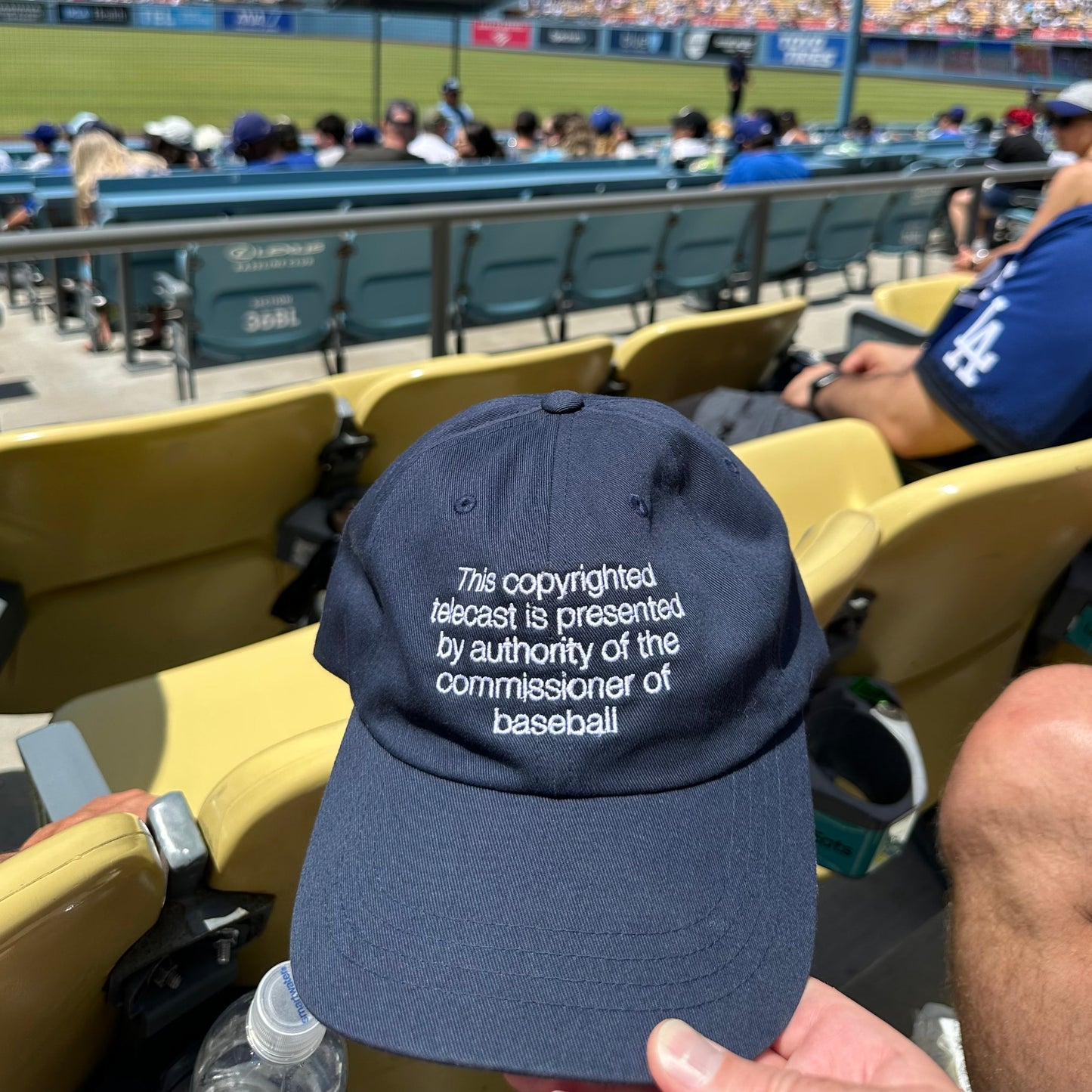 Baseball Commissioner Telecast hat